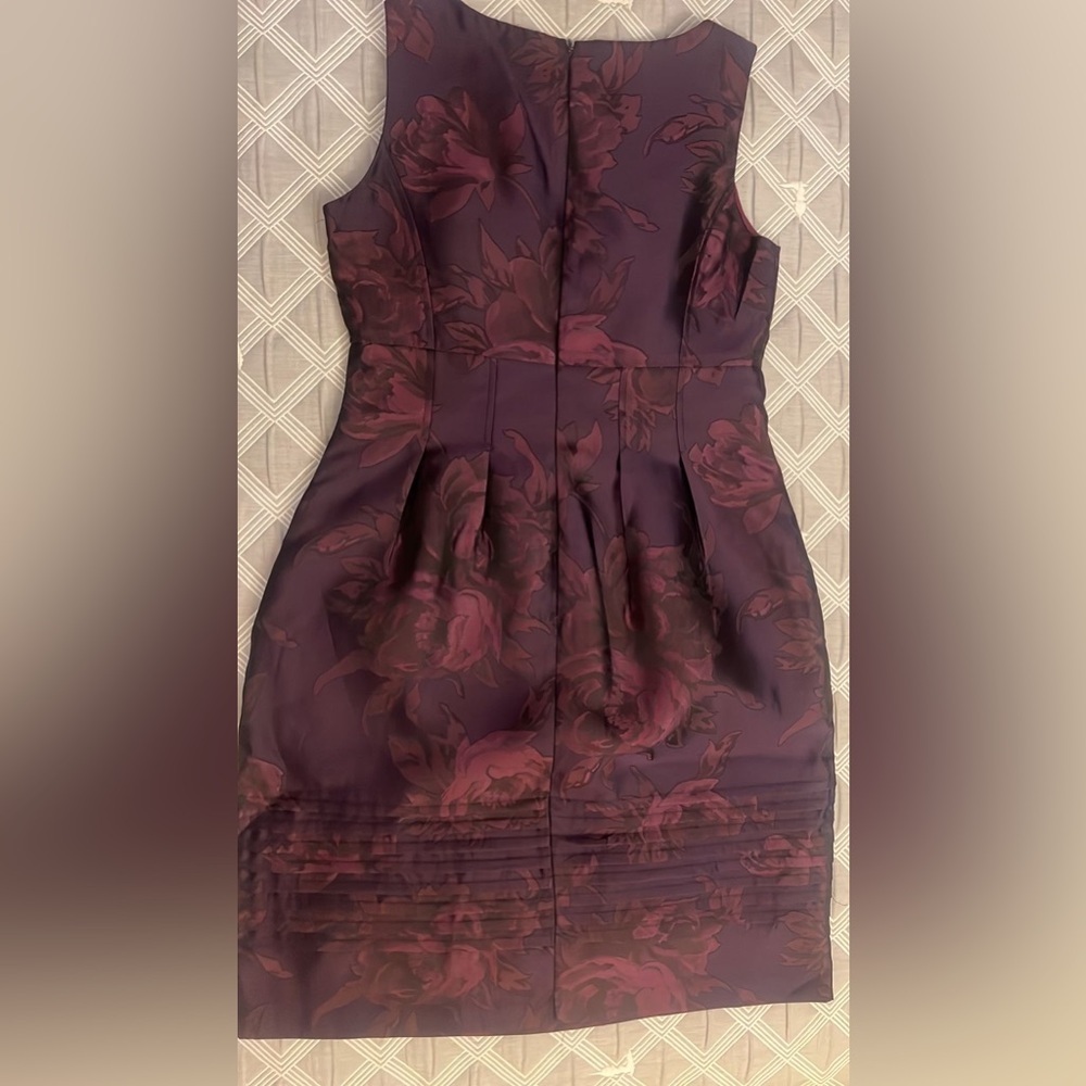 Eliza J Purple Floral Mini Dress - Picture 9 of 11